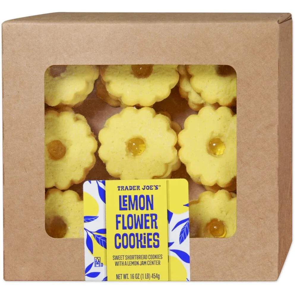 Trader Joe's — Lemon Flower Cookies